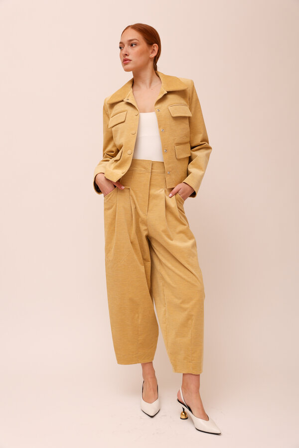 CORDUROY SET WITH TROUSERS